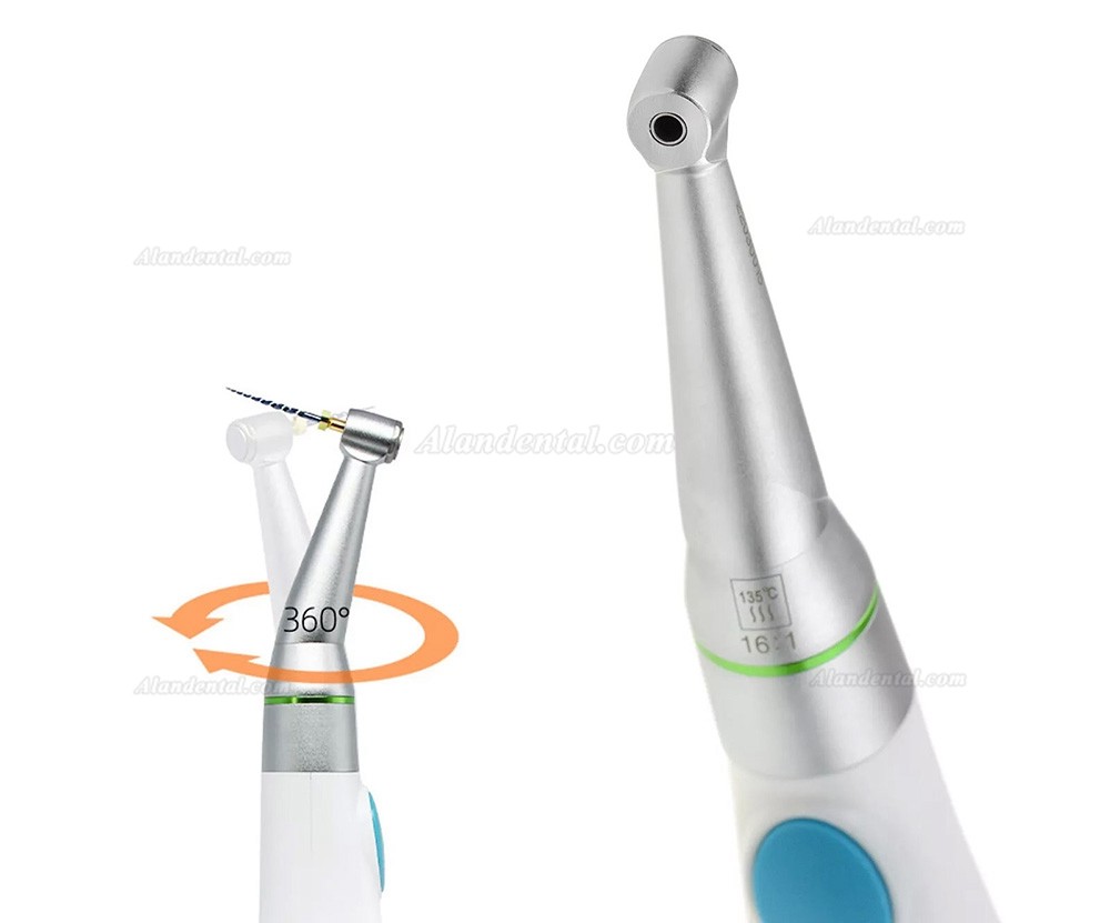 LY LY M680 Dental 16:1 Wireless Endo Motor Handpiece + 6Pcs Root Canal Files